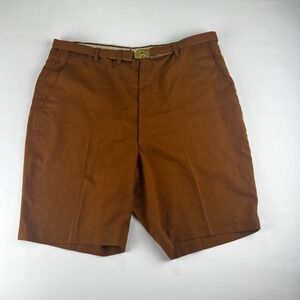 Vintage Ben Hogan With Belt 1950-1960 Shorts Men Waist 36" Rust